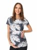 MijaCulture  2 in 1 Maternity and breastfeeding top M018 Camila Palm